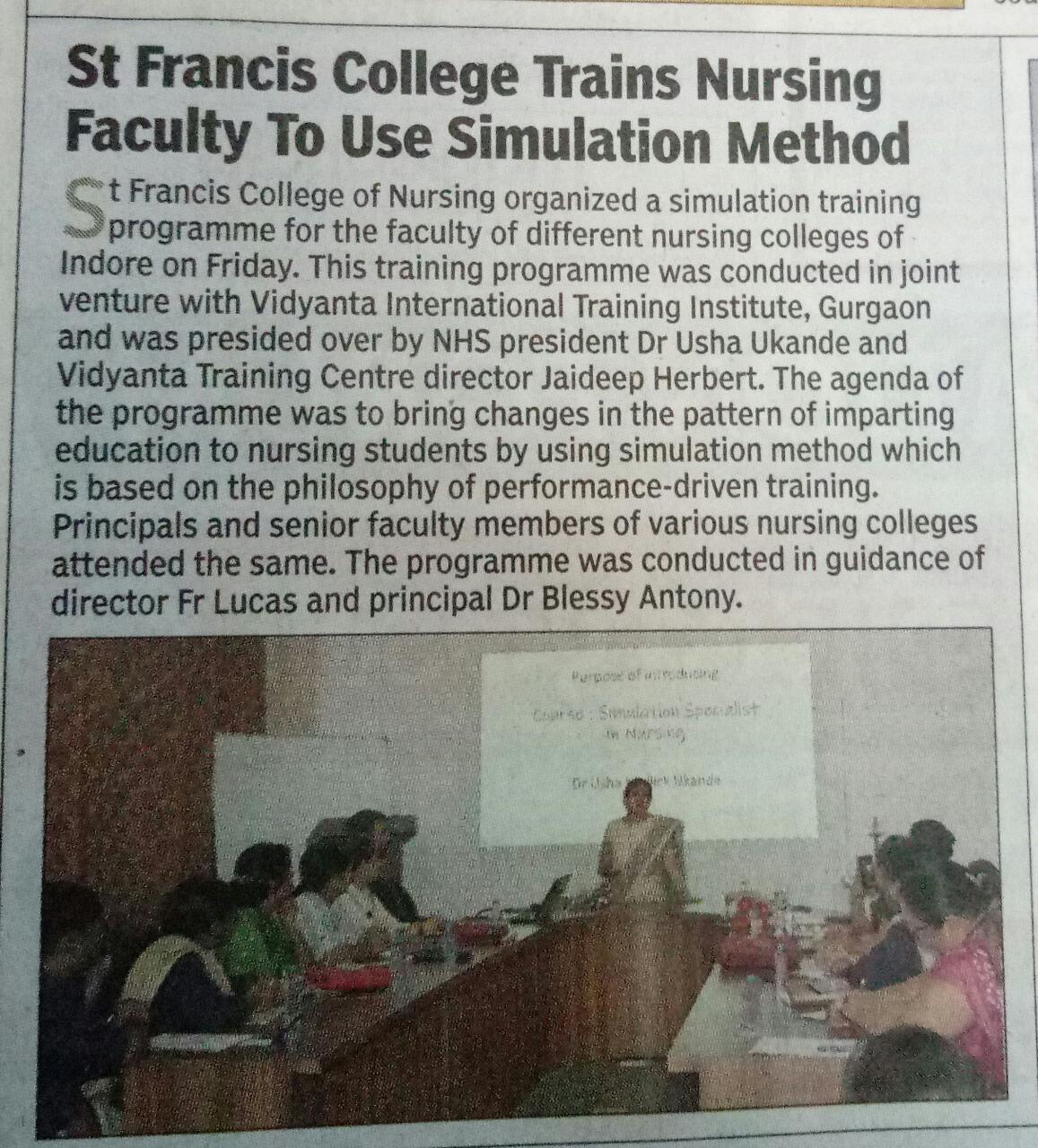 simulation training programme